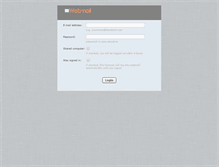 Tablet Screenshot of mail.beratend.com